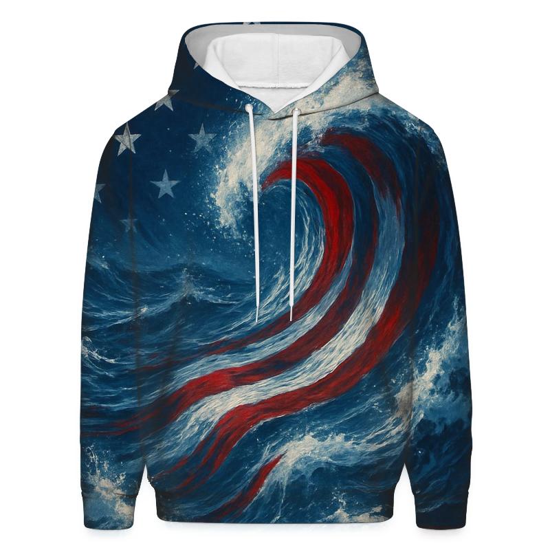 Ocean Currents Of Freedom hoodies fashion