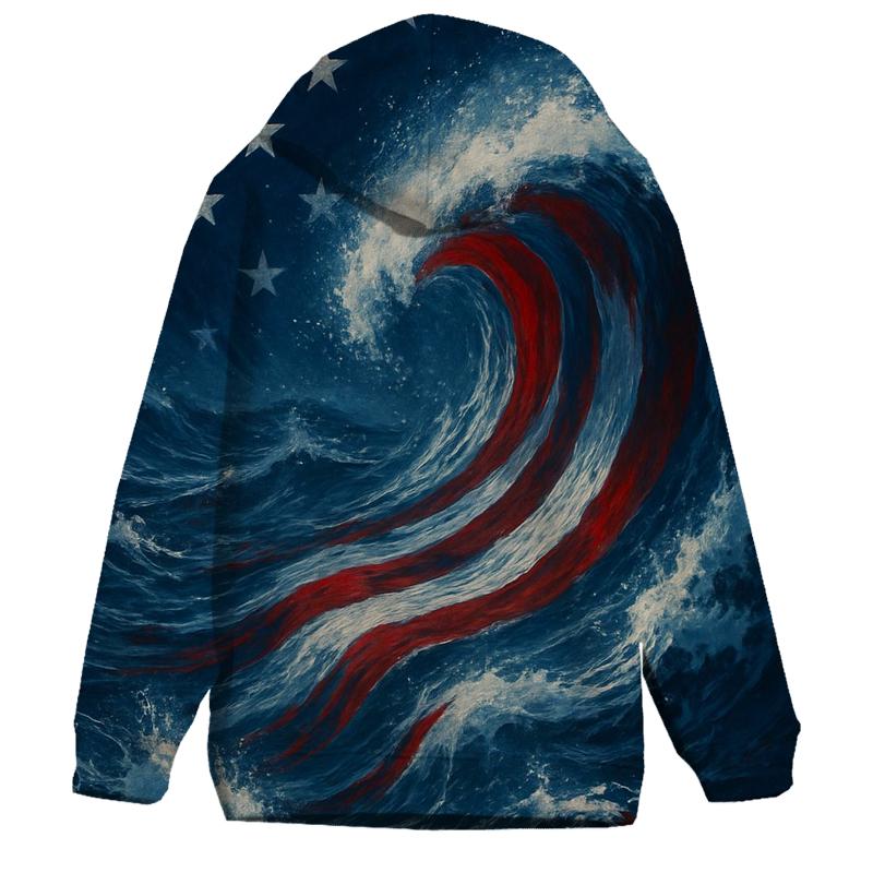 Ocean Currents Of Freedom hoodies fashion
