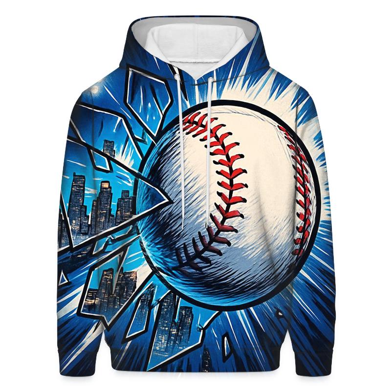 Skyline Shatter Home Run heavyweight hoodies