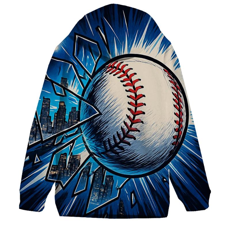 Skyline Shatter Home Run heavyweight hoodies