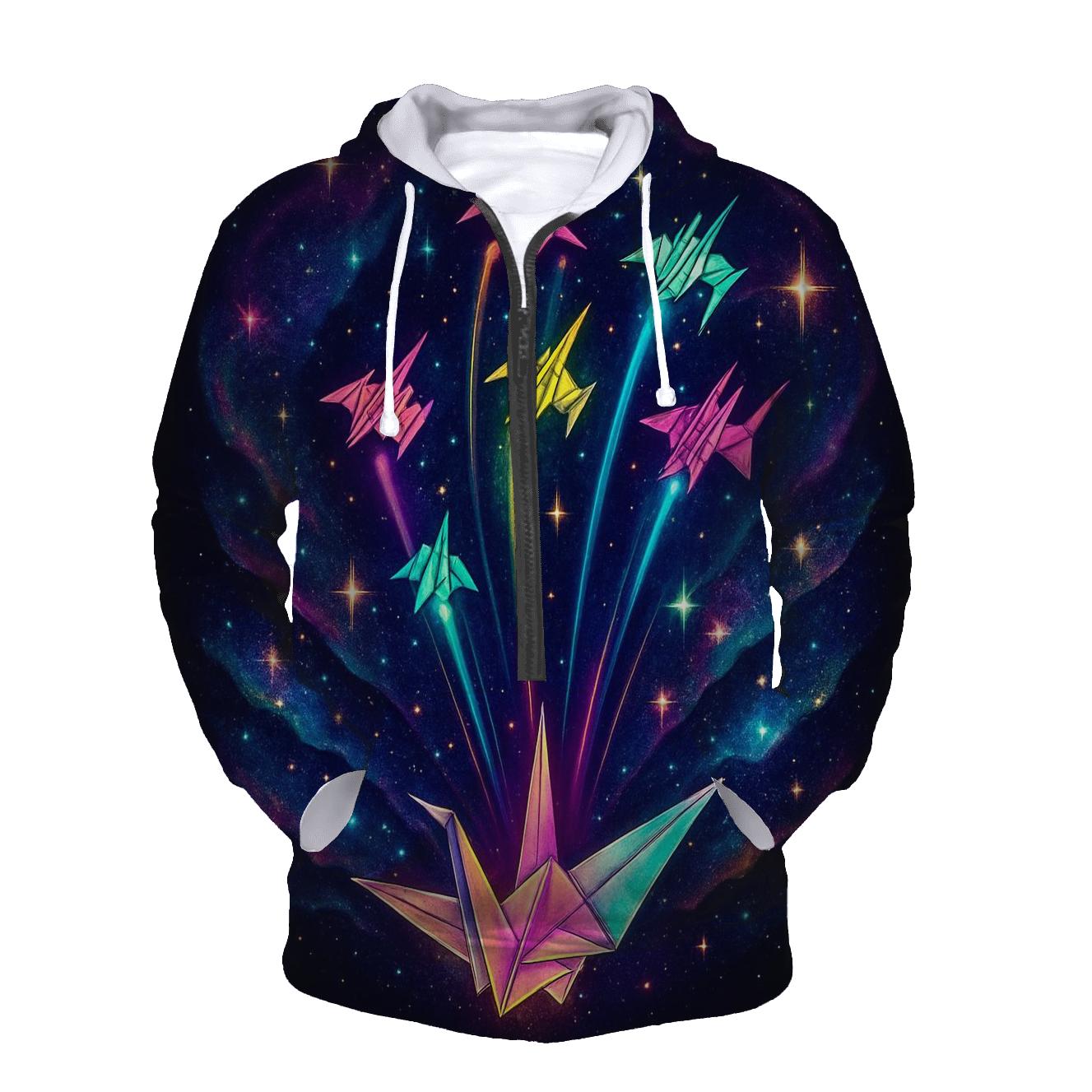 Starship Origami Flight hoodie designs