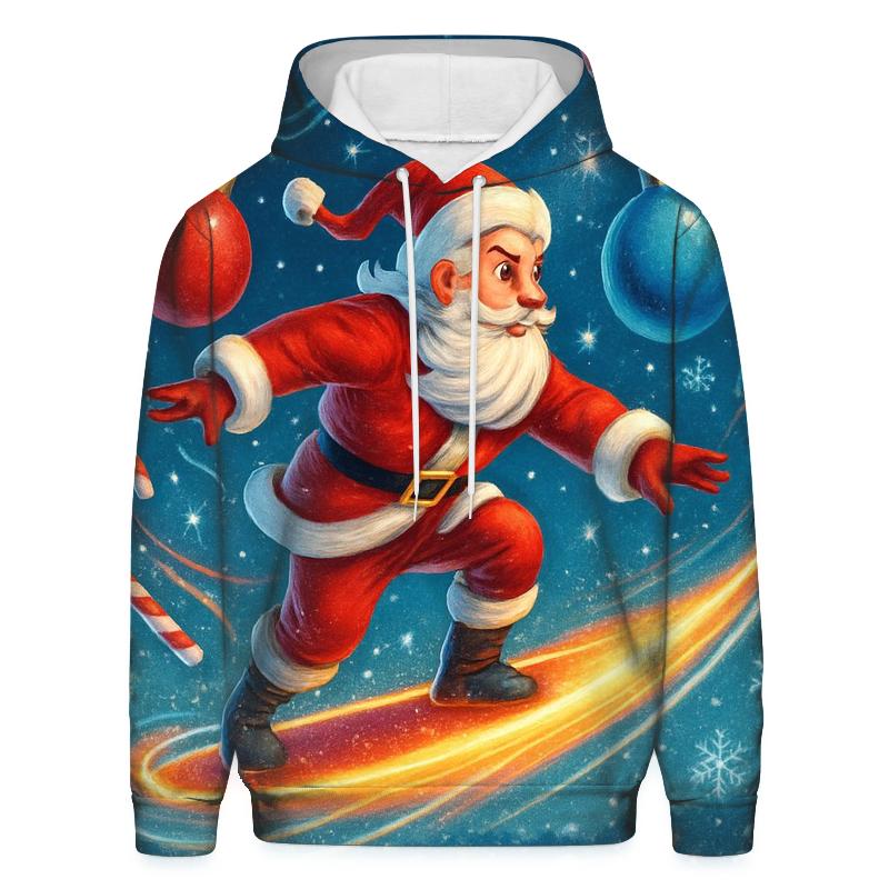 Midnight Santa Comet Ride hoodies fashion