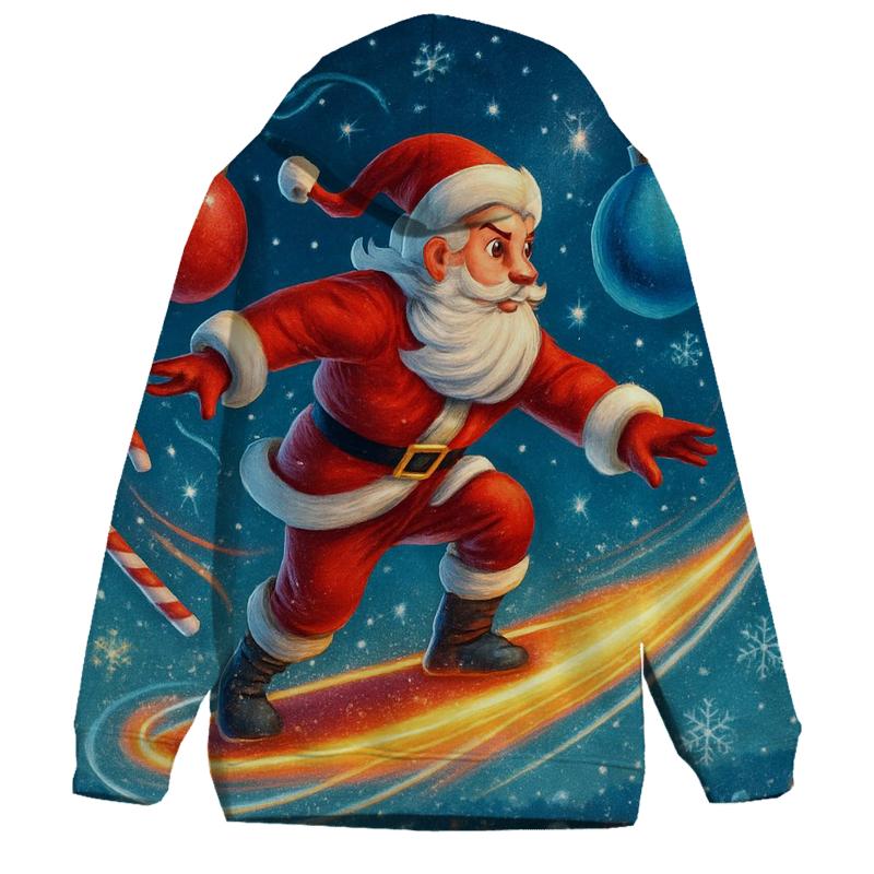 Midnight Santa Comet Ride hoodies fashion