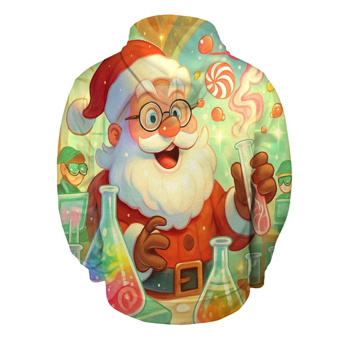 Candy Laboratory Santa Chemist pullover hoodies