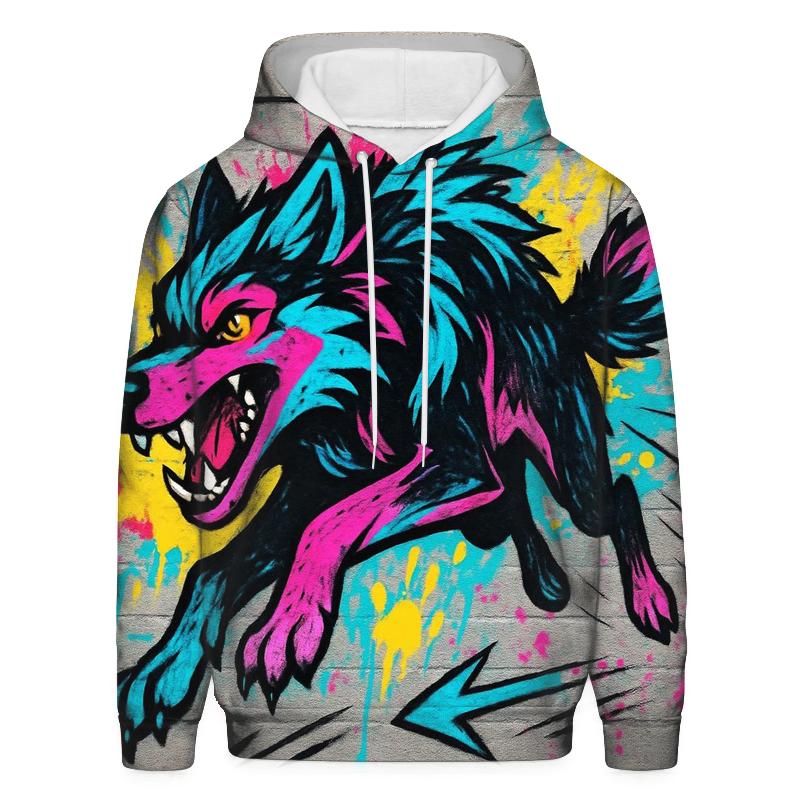 Graffiti Street Howler pullover hoodies