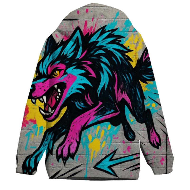 Graffiti Street Howler pullover hoodies