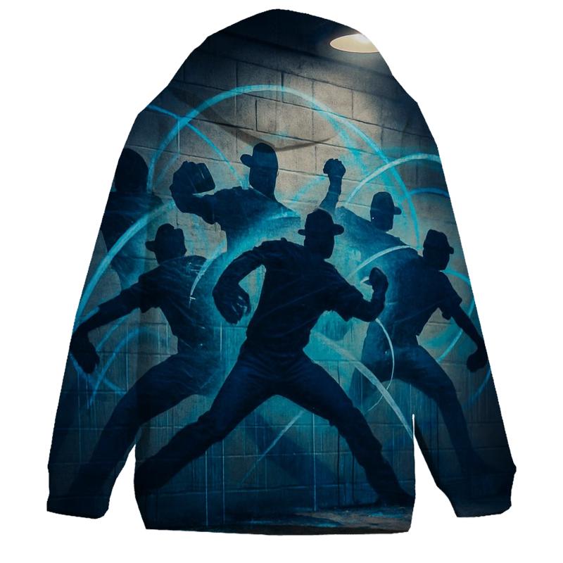 Midnight Graffiti Bullpen Energy hoodie designs