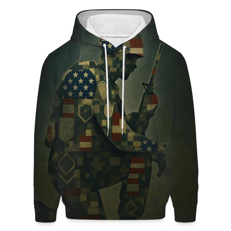Camouflage Of The Republic designer hoodies