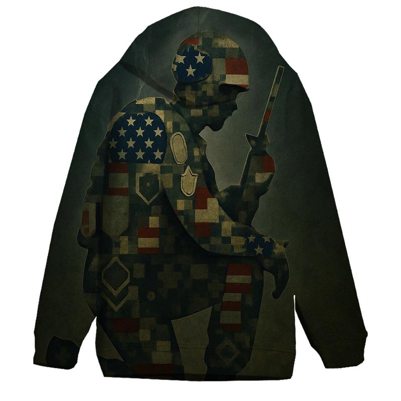 Camouflage Of The Republic designer hoodies