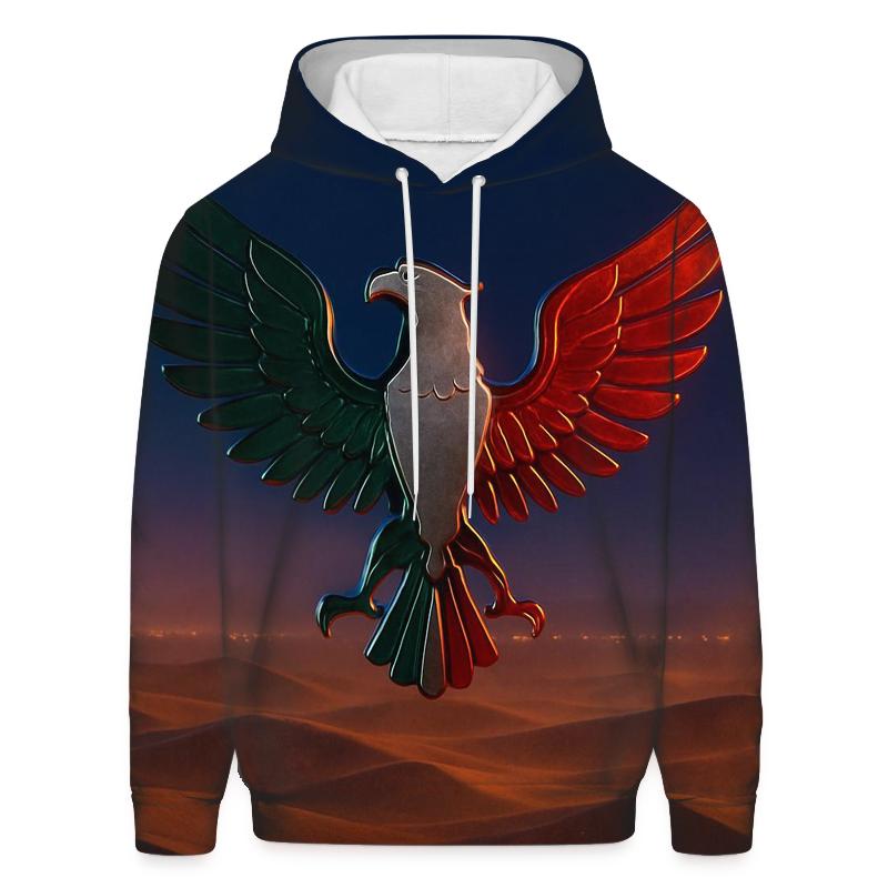 Mexican Desert Eagle Mirage zip-up hoodies