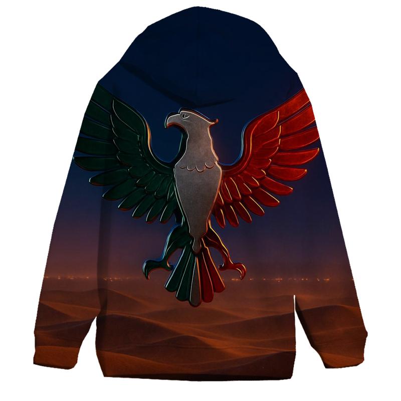 Mexican Desert Eagle Mirage zip-up hoodies