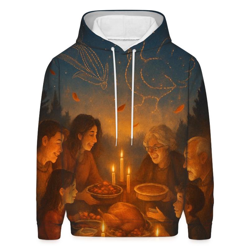 Starlit Harvest Gathering graphic hoodies