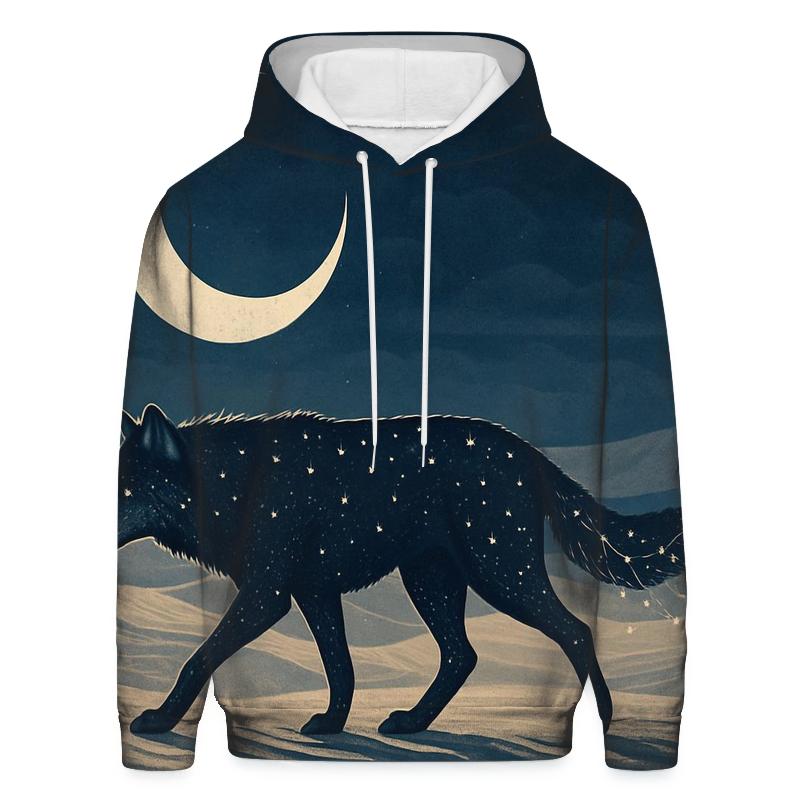 Starlit Desert Wanderer lightweight hoodies