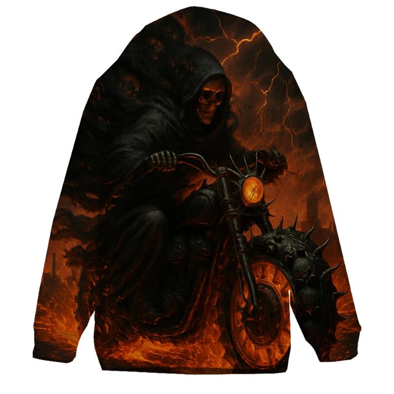Harbinger On The Burning Highway lightweight hoodies