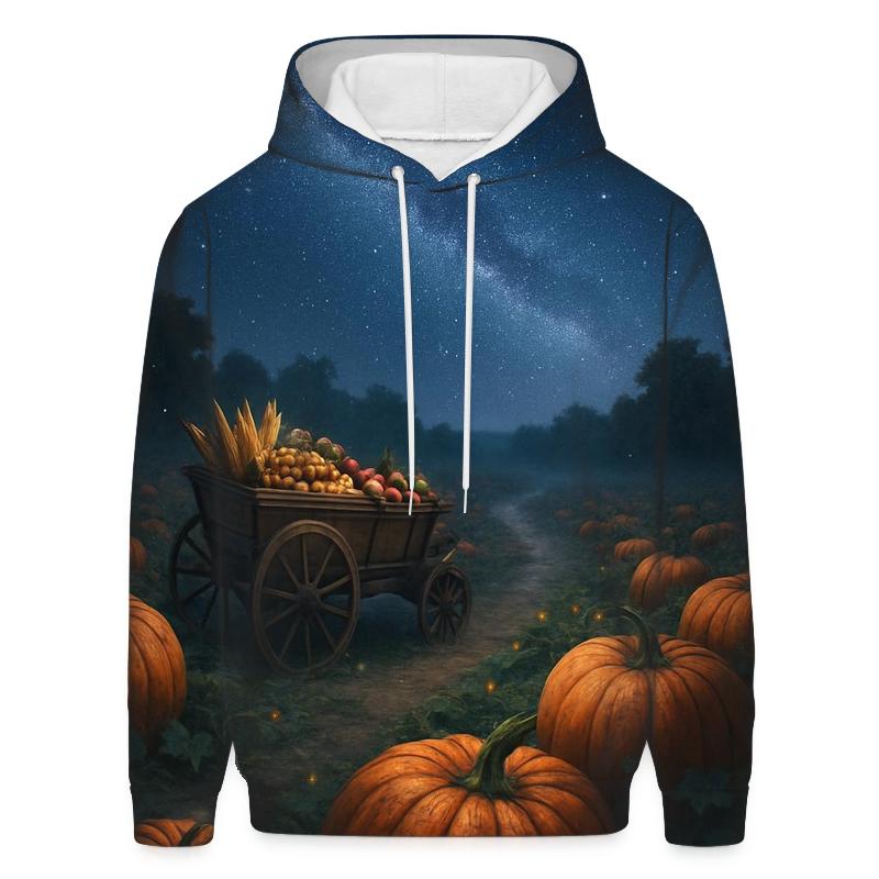 Pumpkin Patch Milky Way pullover hoodies