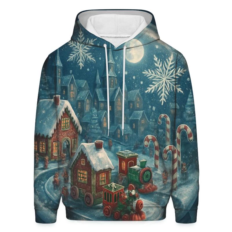 Snow Globe City Parade designer hoodies