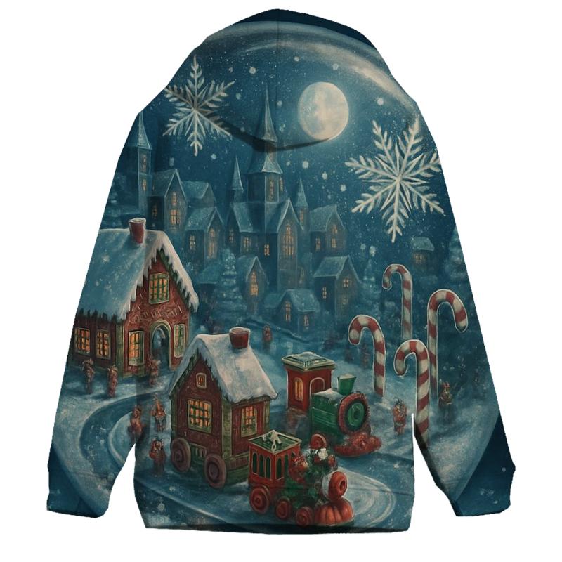 Snow Globe City Parade designer hoodies