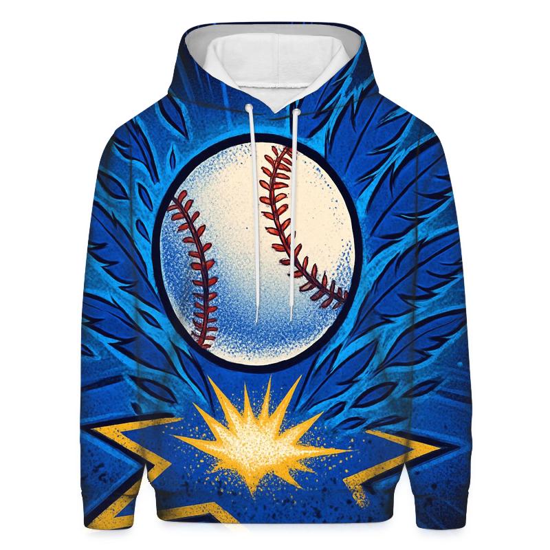 Celestial Diamond Crash Blue Jays graphic hoodies