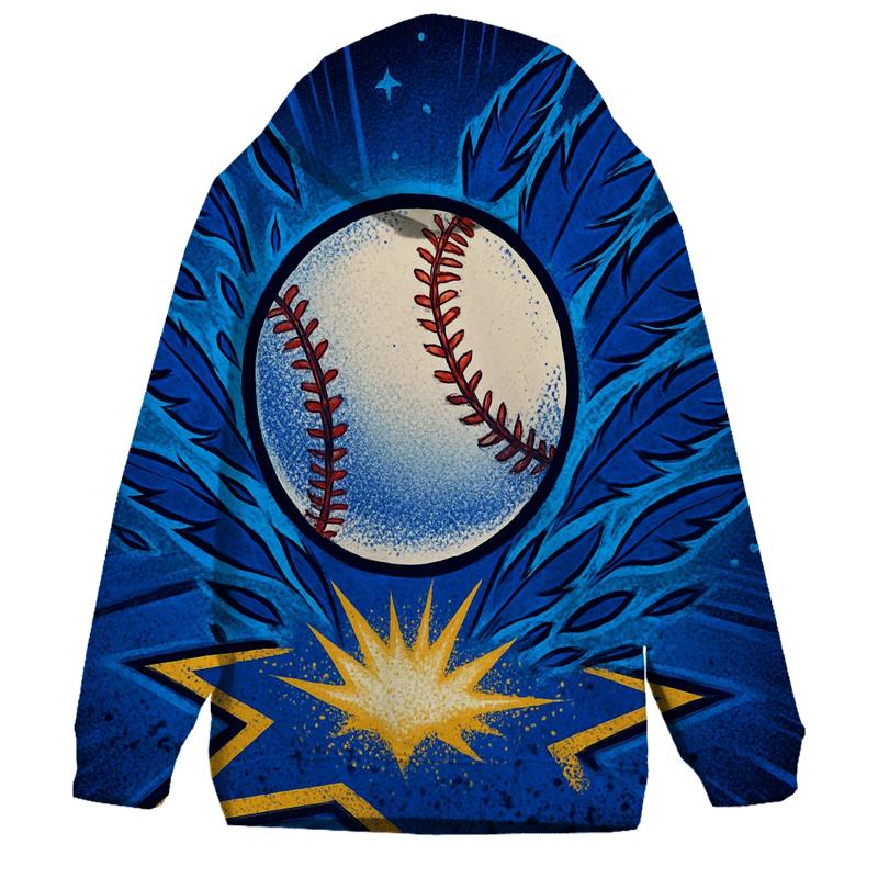 Celestial Diamond Crash Blue Jays graphic hoodies