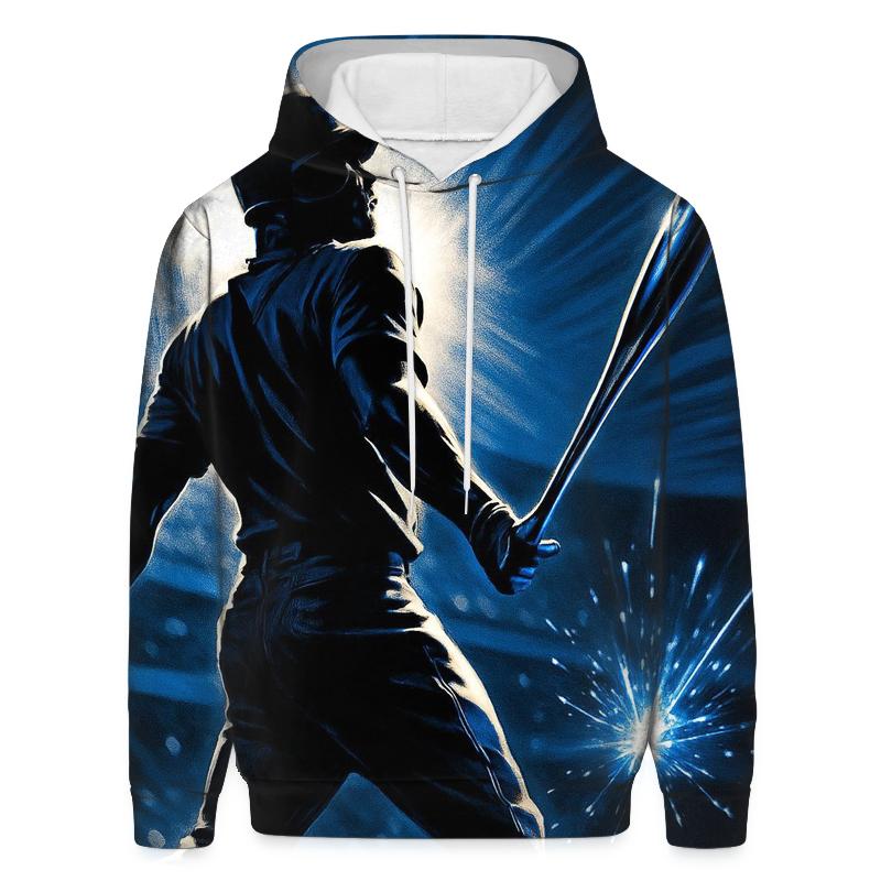 Chrome Velocity Bat Drop premium hoodies