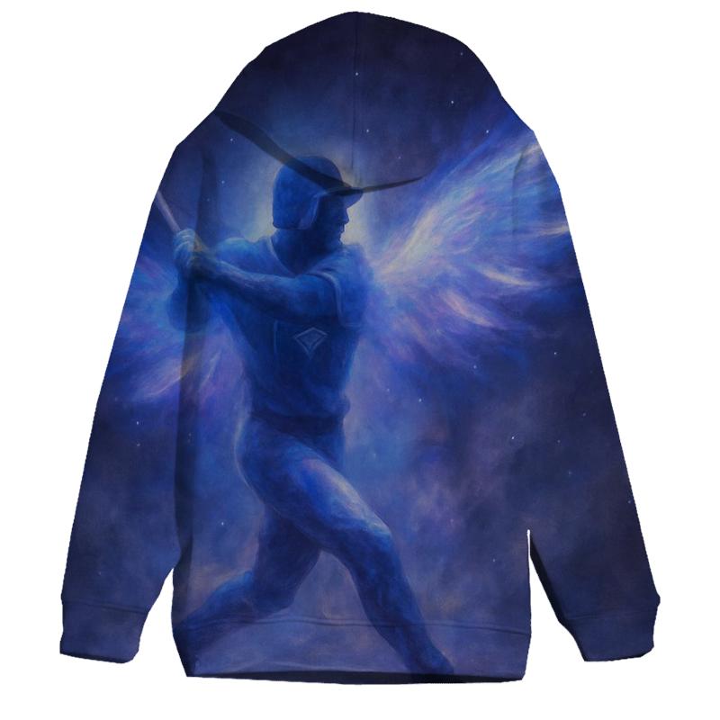 Nebula Winged Blue Jays Power Swing custom hoodies