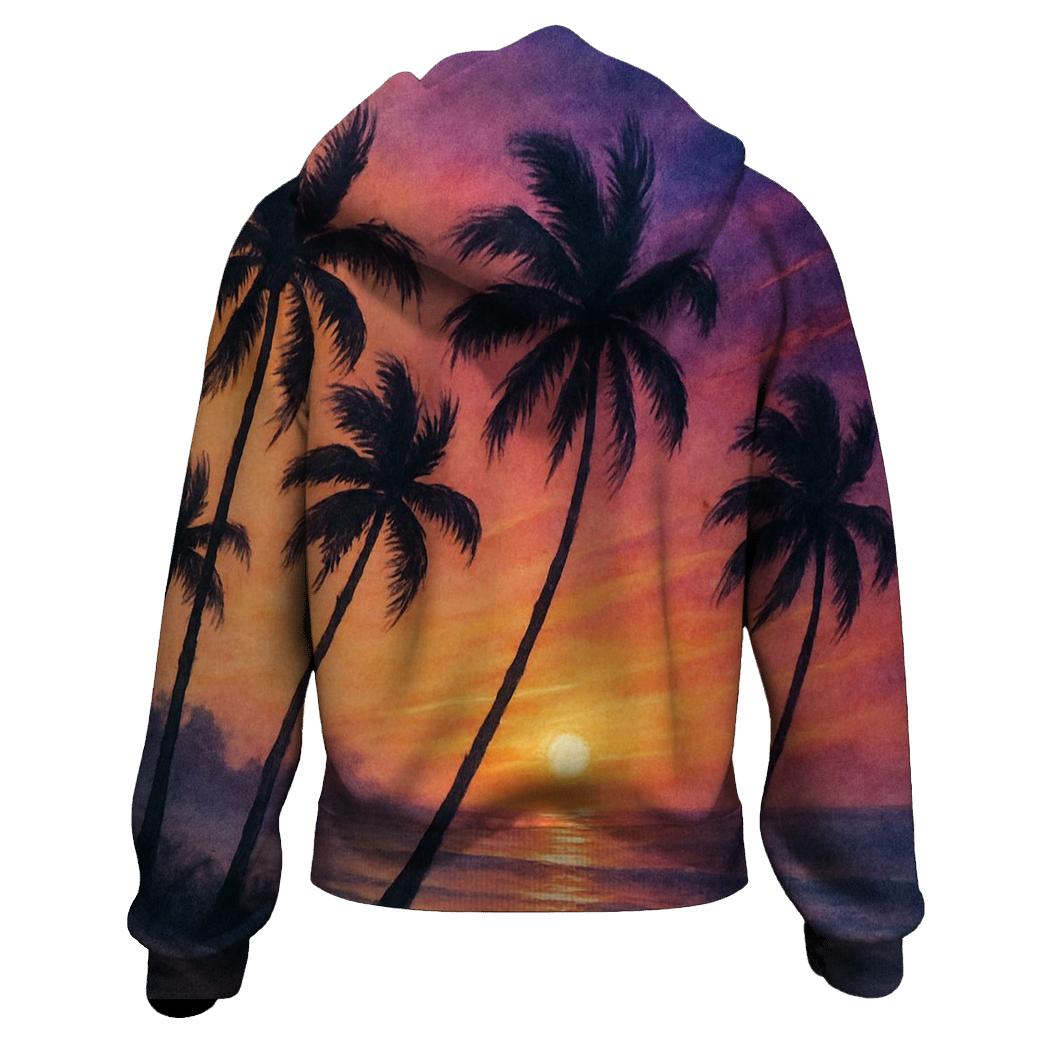 Whispering Palms At Ember Shore hoodie styles