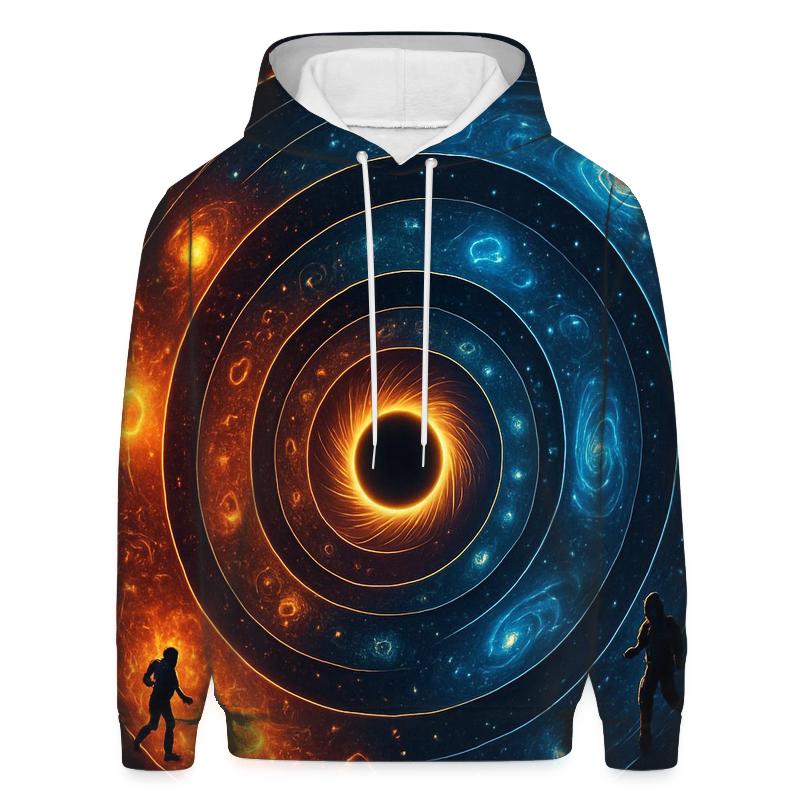 Chrono Rings Of The Galaxy pullover hoodies