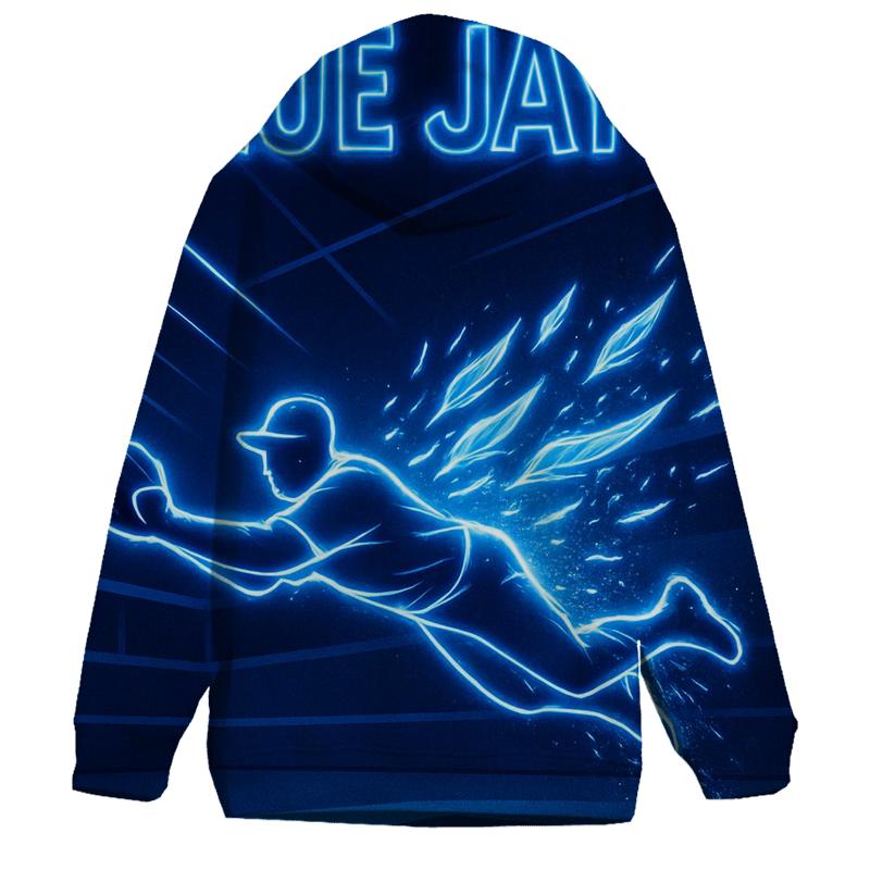 Featherstorm Arc With Blue Jays Velocity graphic hoodies