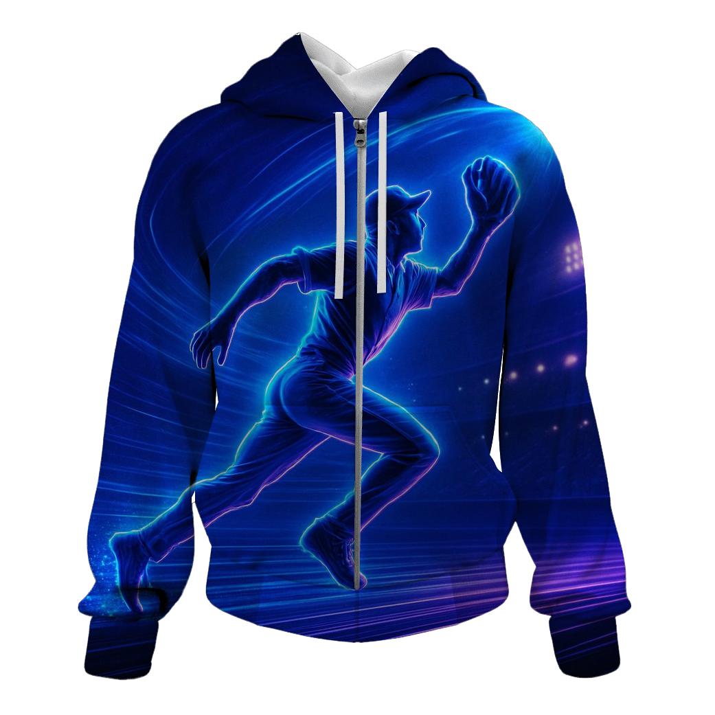 Neon Wave Outfield Dash lightweight hoodies