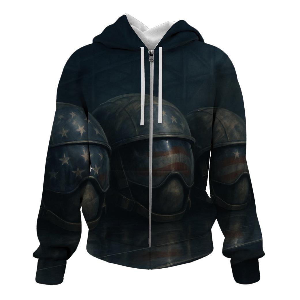 Stars Reflected In Battle Helmets hoodies fashion