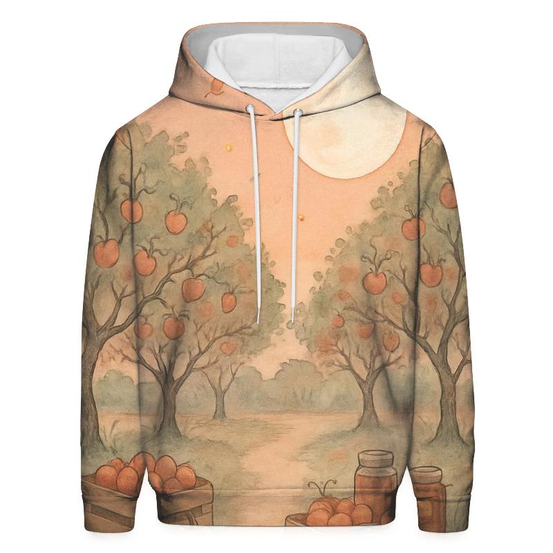 Grateful Orchard Moonrise zip-up hoodies