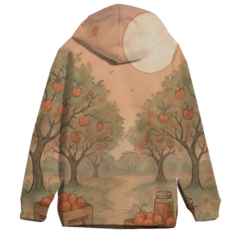 Grateful Orchard Moonrise zip-up hoodies