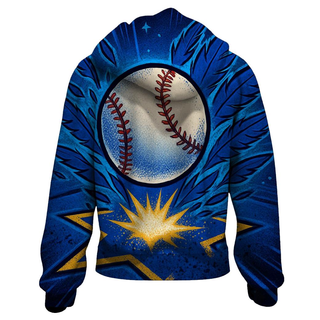 Celestial Diamond Crash Blue Jays heavyweight hoodies