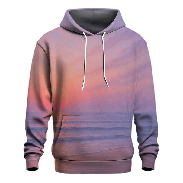 Celestial Tides At Dusk premium hoodies