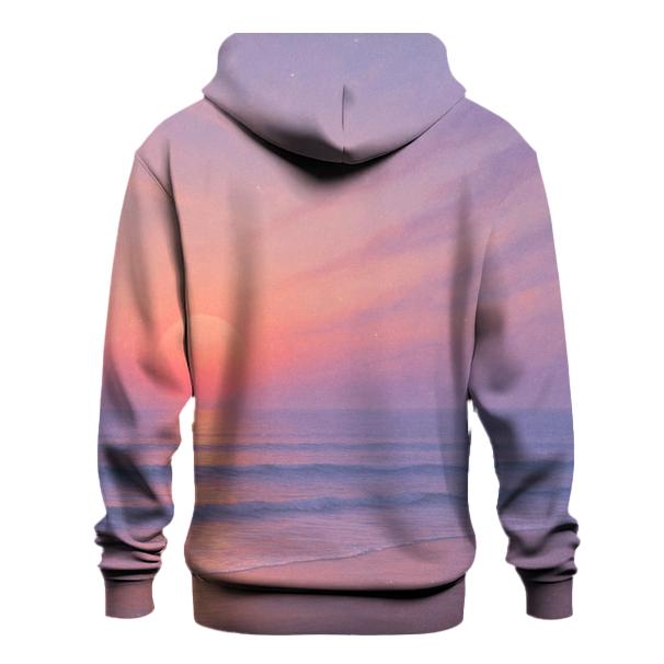 Celestial Tides At Dusk premium hoodies