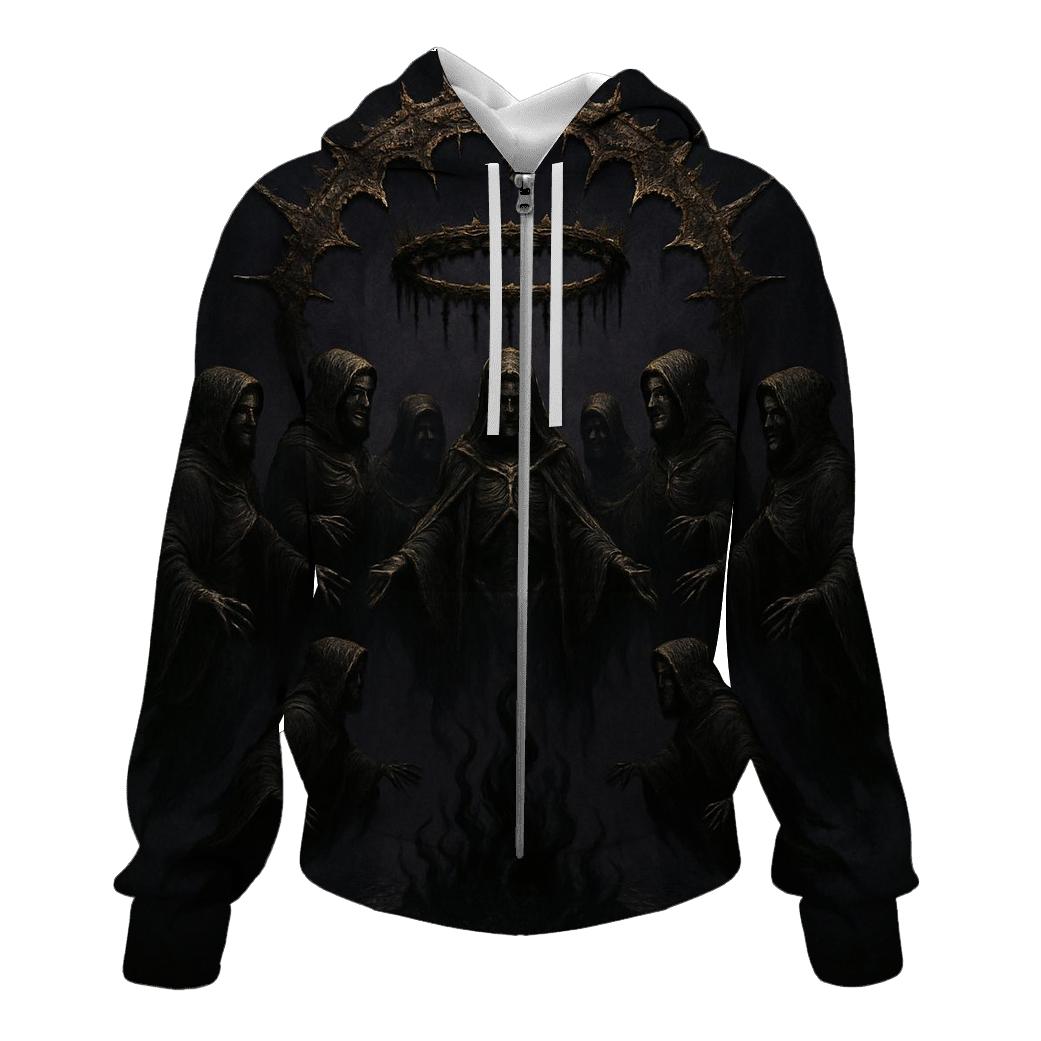 Choir Of The Rusted Haloes embroidered hoodies