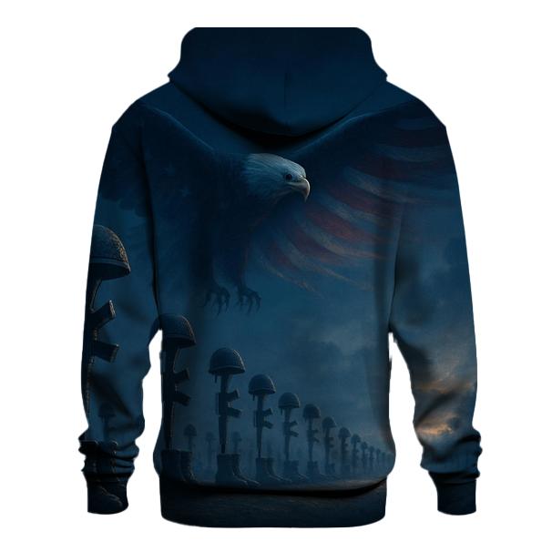 Eagle Watch Over Fallen Fields hoodie designs