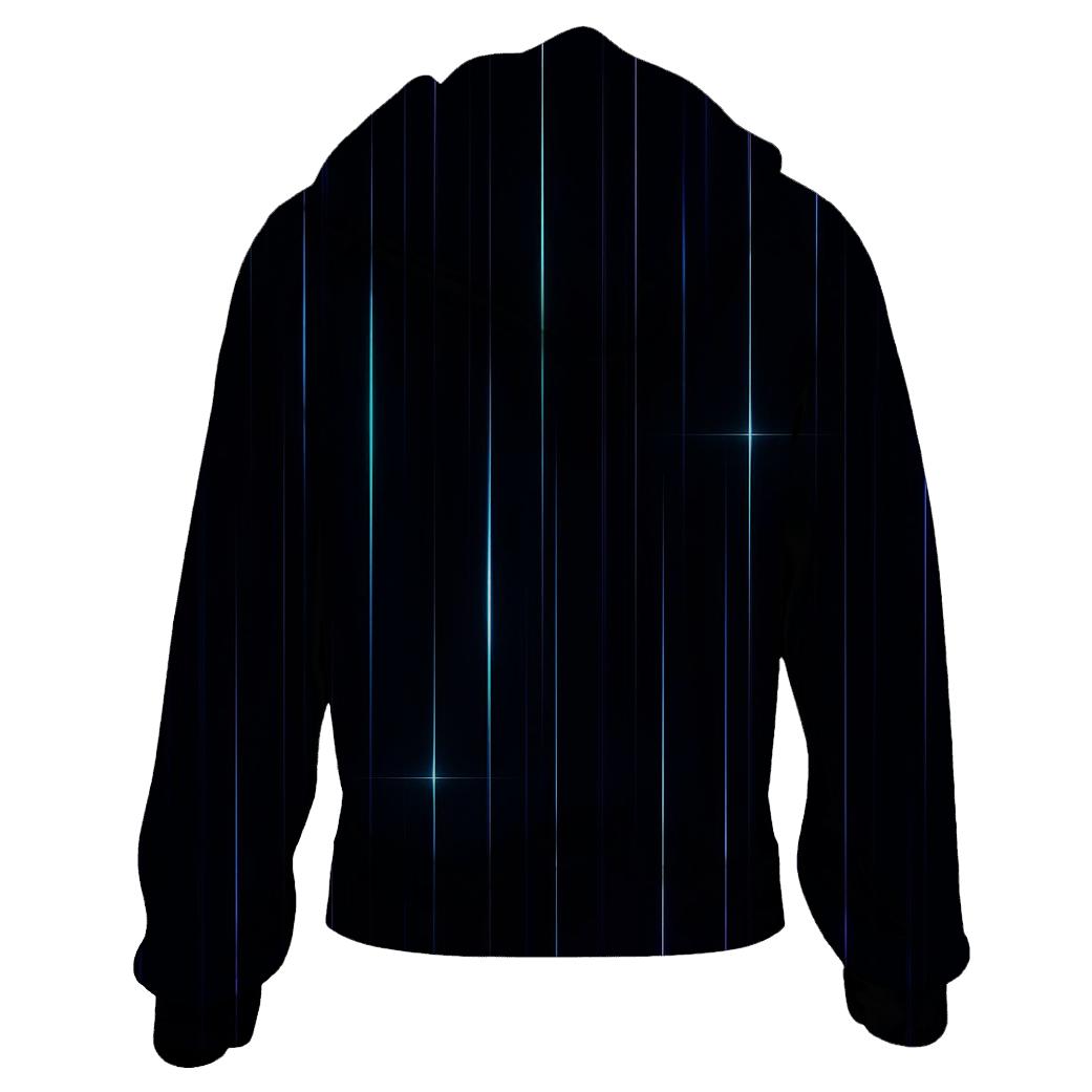 Midnight Prism Rain premium hoodies