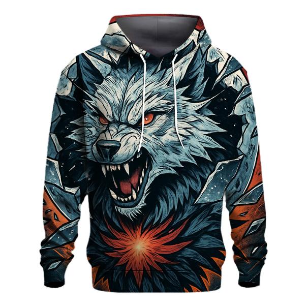 Shattered Moon Alpha pullover hoodies