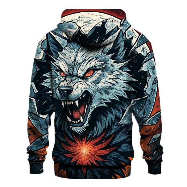 Shattered Moon Alpha pullover hoodies