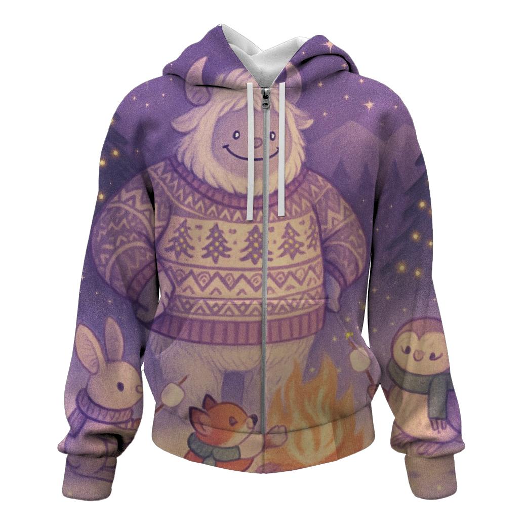 Yeti Ugly Sweater Campfire hoodie trends