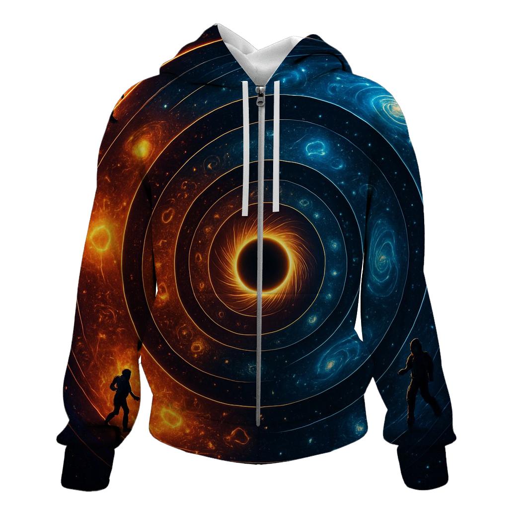 Chrono Rings Of The Galaxy pullover hoodies