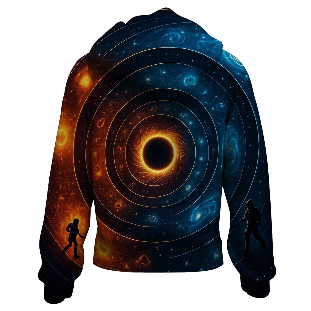 Chrono Rings Of The Galaxy pullover hoodies