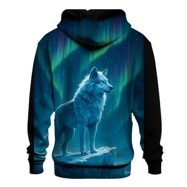 Aurora Glacier Sentinel embroidered hoodies