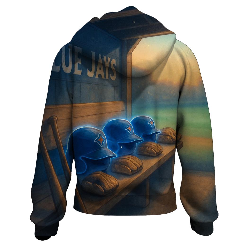 Luminous Dugout Blue Jays Collection pullover hoodies