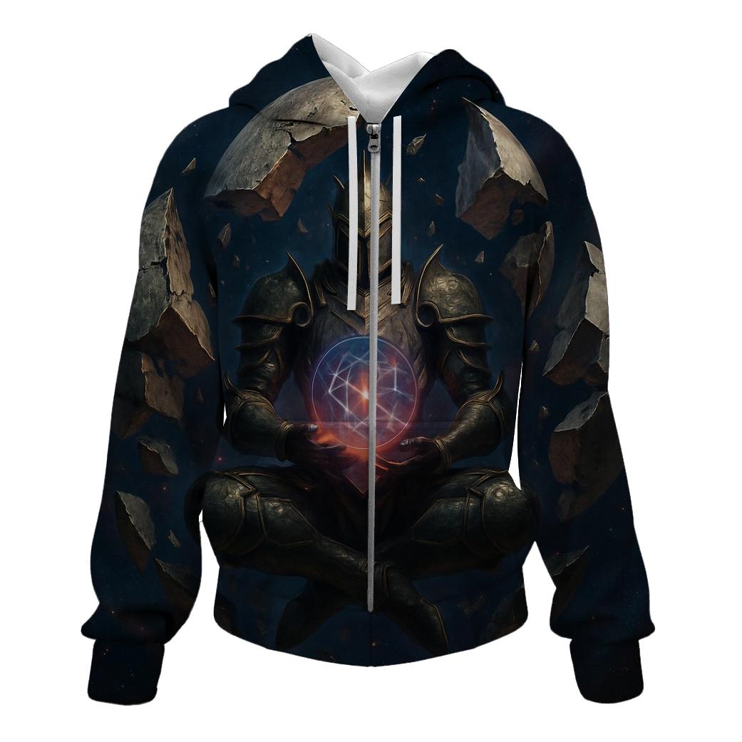Guardian Of The Fractured Moons embroidered hoodies