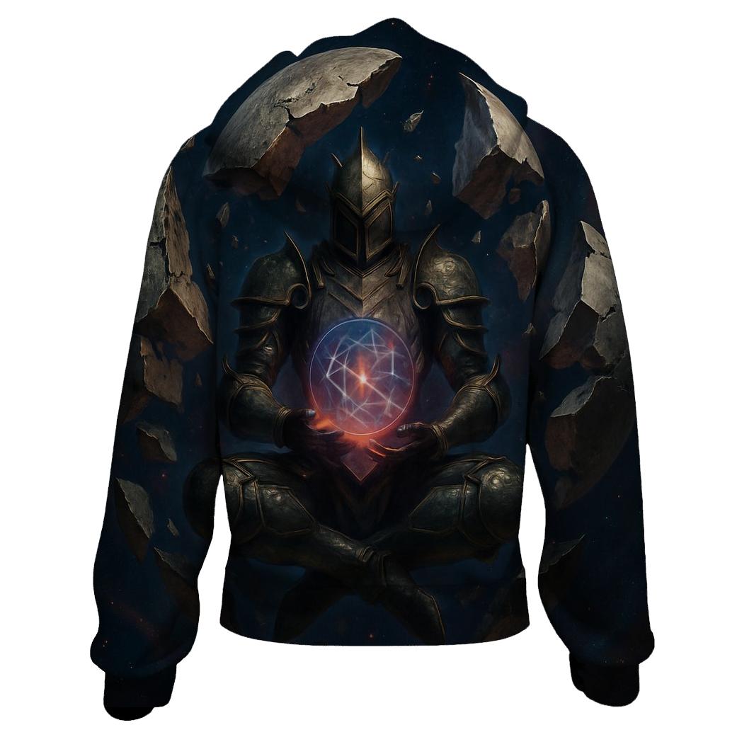 Guardian Of The Fractured Moons embroidered hoodies