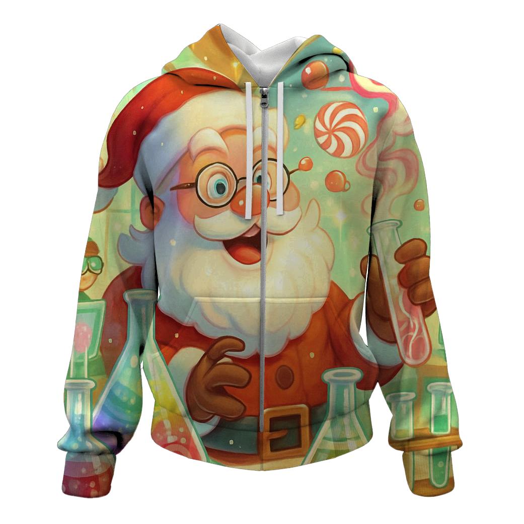 Candy Laboratory Santa Chemist designer hoodies