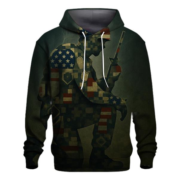 Camouflage Of The Republic pullover hoodies