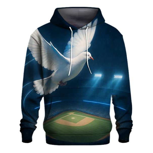 Rising Dove Over Night Game hoodie styles